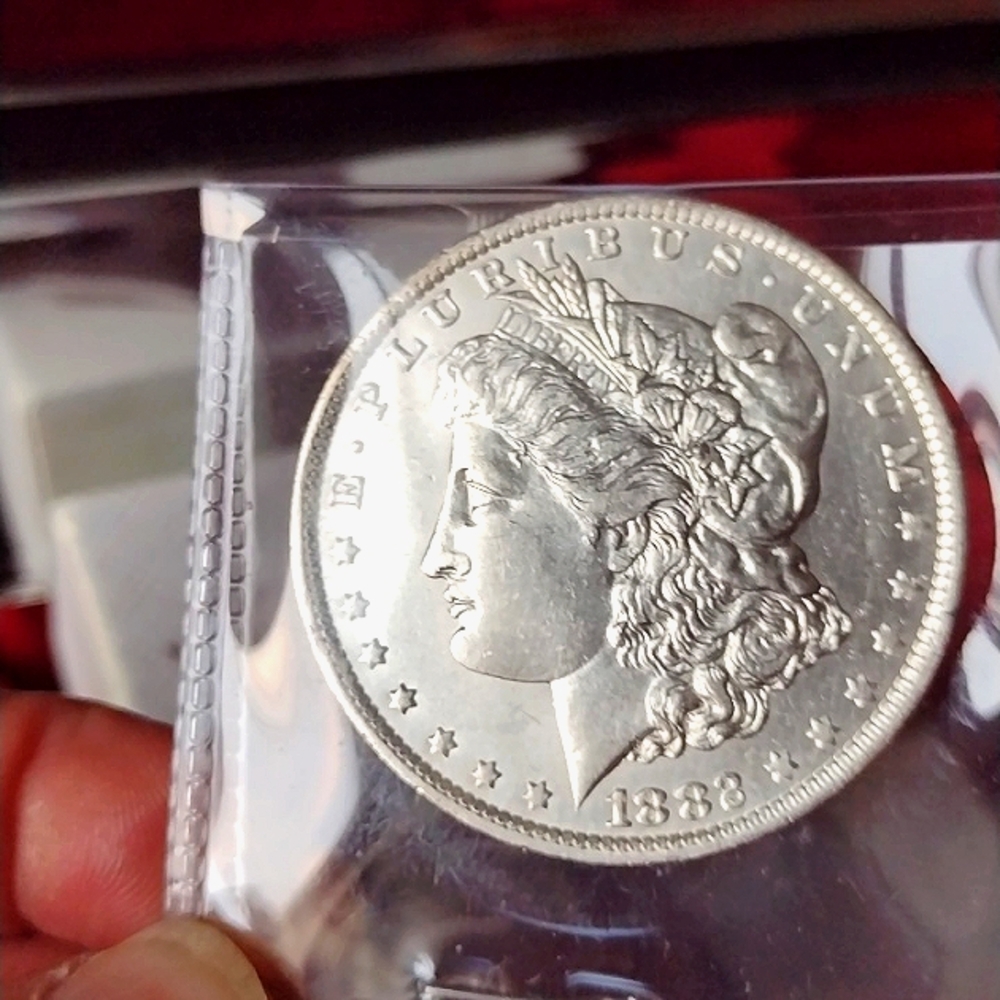 1883-O AU-BU Morgan Silver Dollar Historical Registry Collection NWT